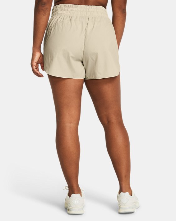 Women's UA Vanish 3" Crinkle Shorts, Brown, pdpMainDesktop image number 1